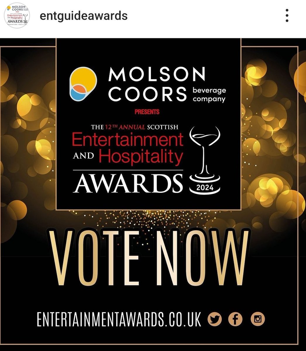 KenmuirArms's tweet image. Please head over and vote for @KenmuirArms best Newcomer @EntGuideAwards 
#entertainmentguide #hospitality