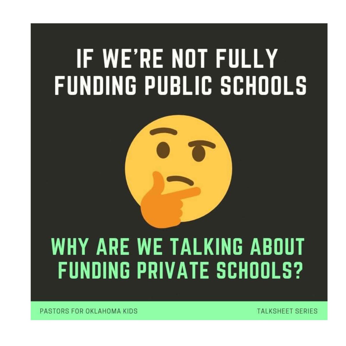 Our friends at <a href="/pastors4OKkids/">Pastors for Oklahoma Kids</a> have got it right!