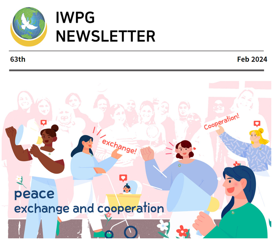 63rd IWPG Newsletter KO) stib.ee/QnIB EN) stib.ee/2FKB #Newsletter #Peace_News #IWPG_News_Letter #IWPG #International_Womens_Peace_Group #뉴스레터 #IWPG뉴스레터 #세계여성평화그룹