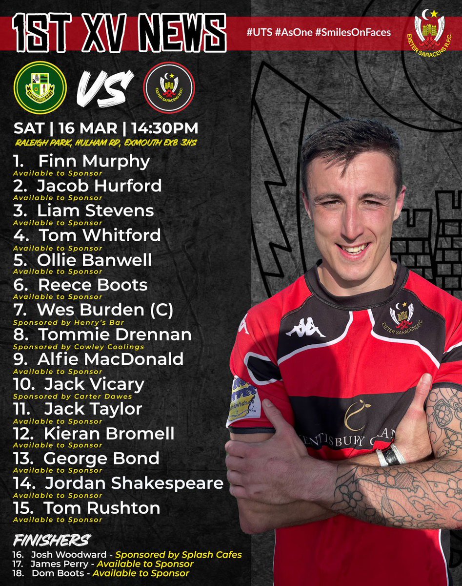 Exeter Saracens RFC tweet media
