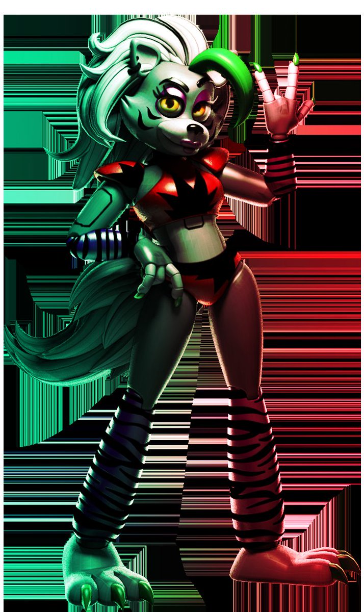 Made 3 renders of Roxanne Wolf way back. Yeah. Port by: @TheDoomguySFM ...