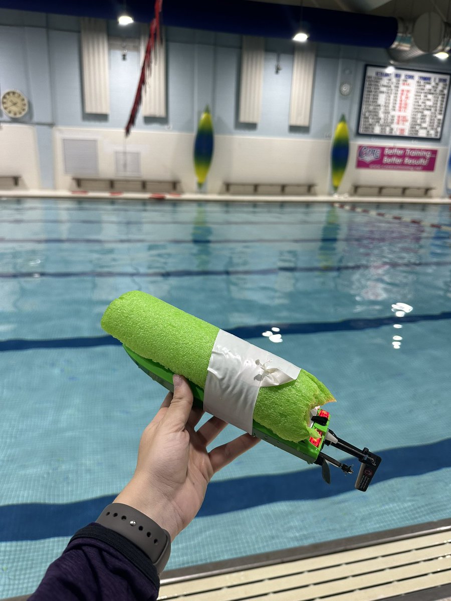 New take on RC car tag…introducing RC boat tag for the pool🚤🏊‍♀️ #physed #pool