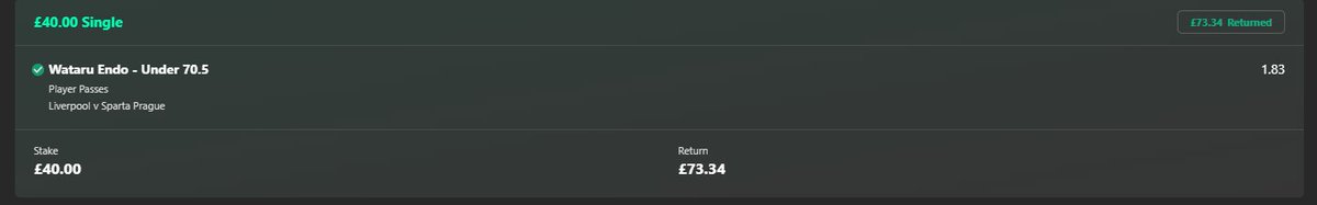 JCValueBets's tweet photo. Good night on europa league/conf bets. If any value is out there for the weekend I'll post a tip. #bettingtips #bettingsport #PlayerProps #PlayerPropBets #football #footballbetting https://t.co/3R48muZfI8