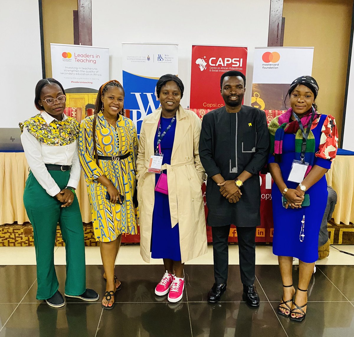 With @IpasRDC support we represented @YouthSprint 🇨🇩 at #YouthConvening. Bringing together young people from different African countries under the @capsi_africa & @MastercardFdn project that seeks understand the role of the sector in creating dignified and fulfilling employment.