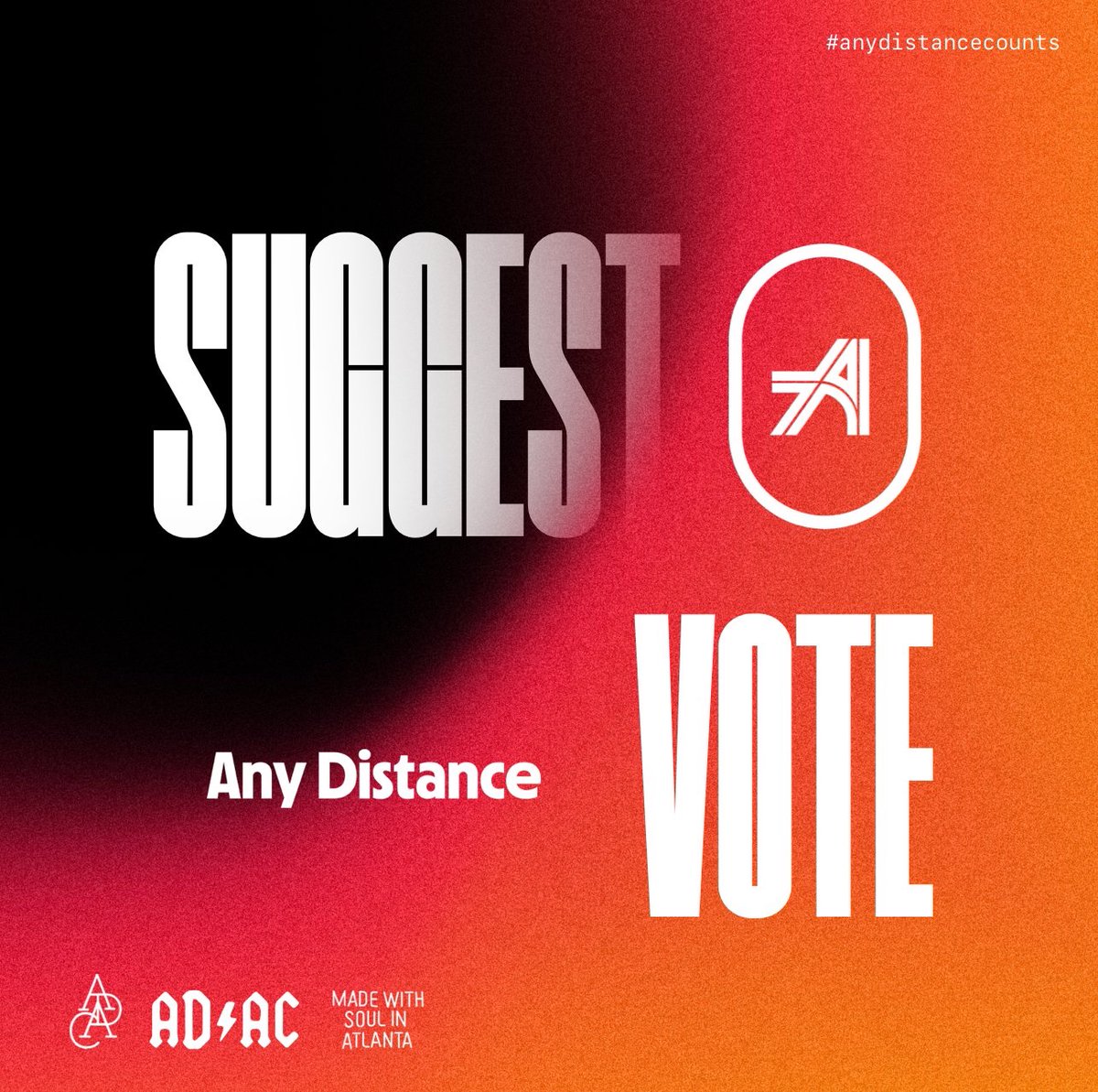 Got an idea or feature request for Any Distance? Share it here!

👉anyd.ist/vote-and-sugge…