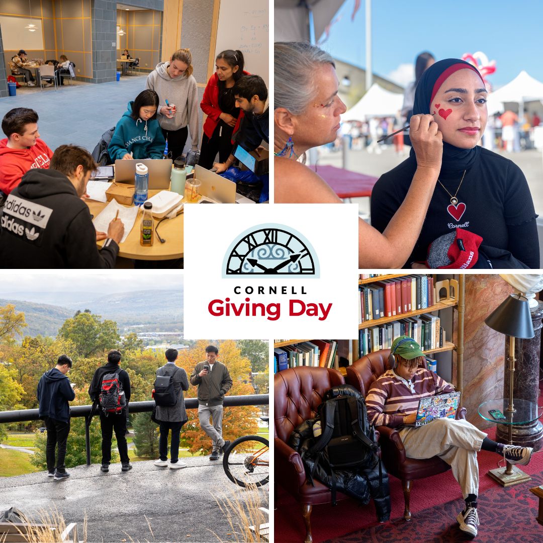 Together, Cornellians can make a difference for the Press! 

#CornellGivingDay #CornellUniversityPress @CornellAlumni

Learn more: ow.ly/KyIZ50QNUBt