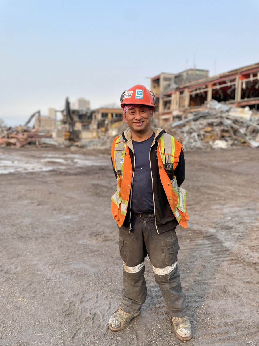 #Local1059 members and signatories making the news! @cbclondonont covered the demo project at the old @lfpress site where members have been hard at work for signatory contractor YORK1. 95% of material from the site will be recycled. Check out cbc.ca to read more.