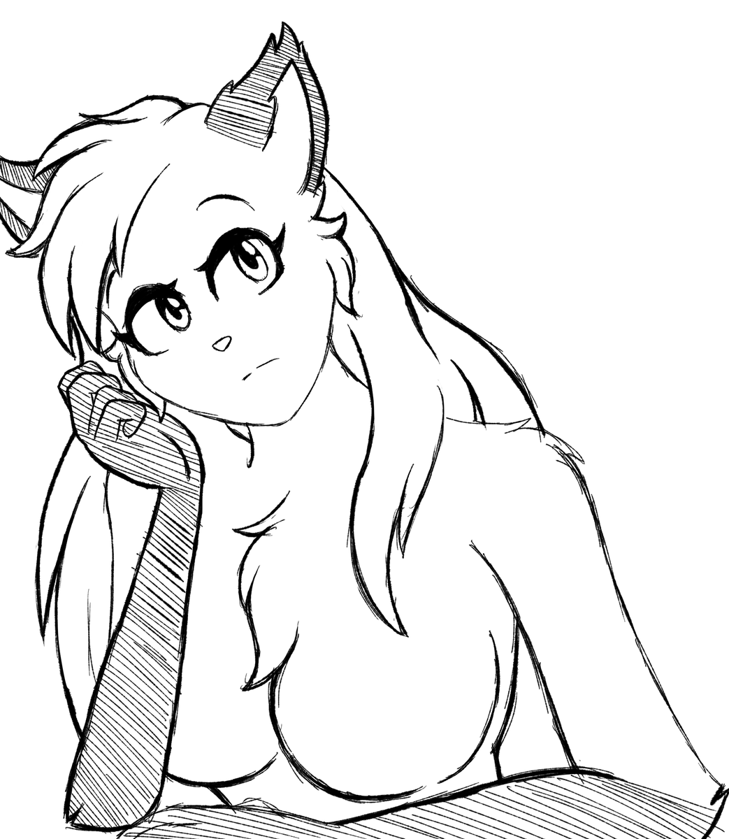 Another little Twokinds sketch this time from Mike my favorite character

#Twokinds #furry #furryartwork #furryartist #furryart
