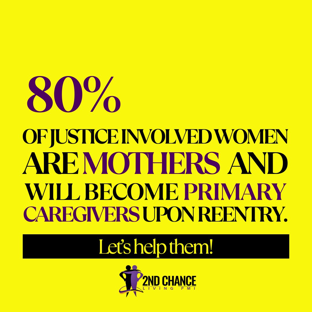 Improving the lives of justice-involved women requires a comprehensive process, and your support is key! 

Discover how we're transforming the lives of formerly incarcerated women here: 2ndchancelivingpmi.org/home/. #WomenEmpowerment