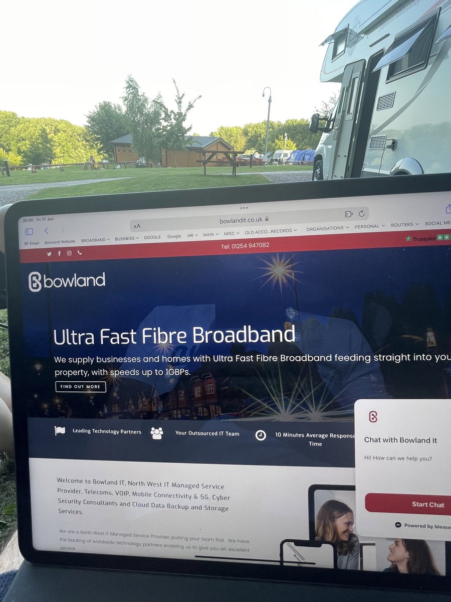 Do you own a static caravan, motorhome, or mobile caravan?  🚐

At Bowland IT &amp; Telecoms we can supply you with the fastest and most reliable mobile broadband solutions on the market giving you connectivity anywhere you travel in the world. 

#caravan #motorhome #business