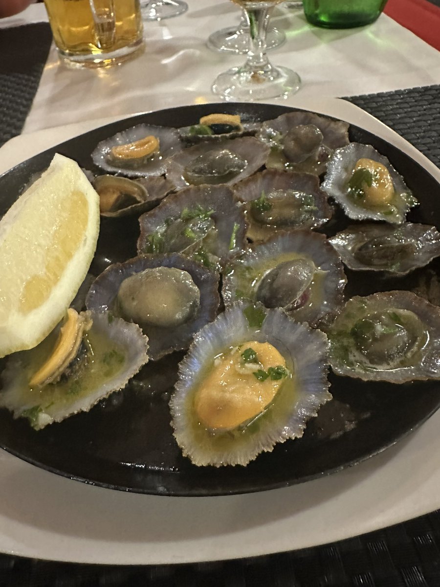 annecater's tweet image. I had #limpets for the first time. They were delicious