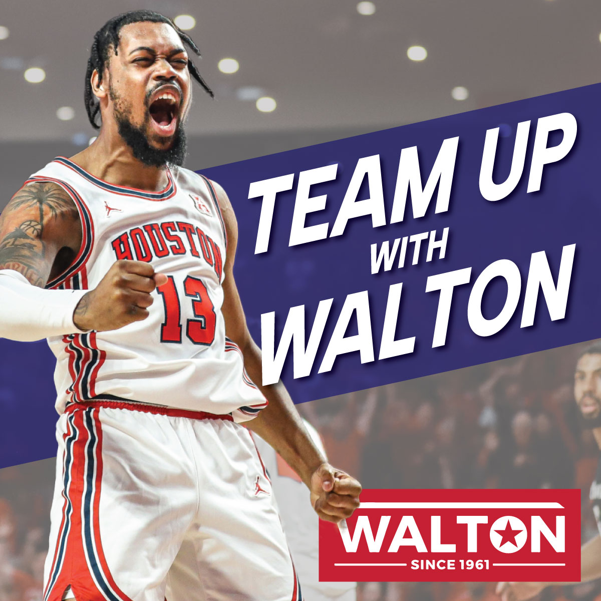 Welcome J'Wan Roberts <a href="/JwanRoberts13/">Jwan Roberts</a>
to Team Walton! Walton Roofing is a proud supporter of UH athletics - learn more at waltoncougars.com #gocoogs