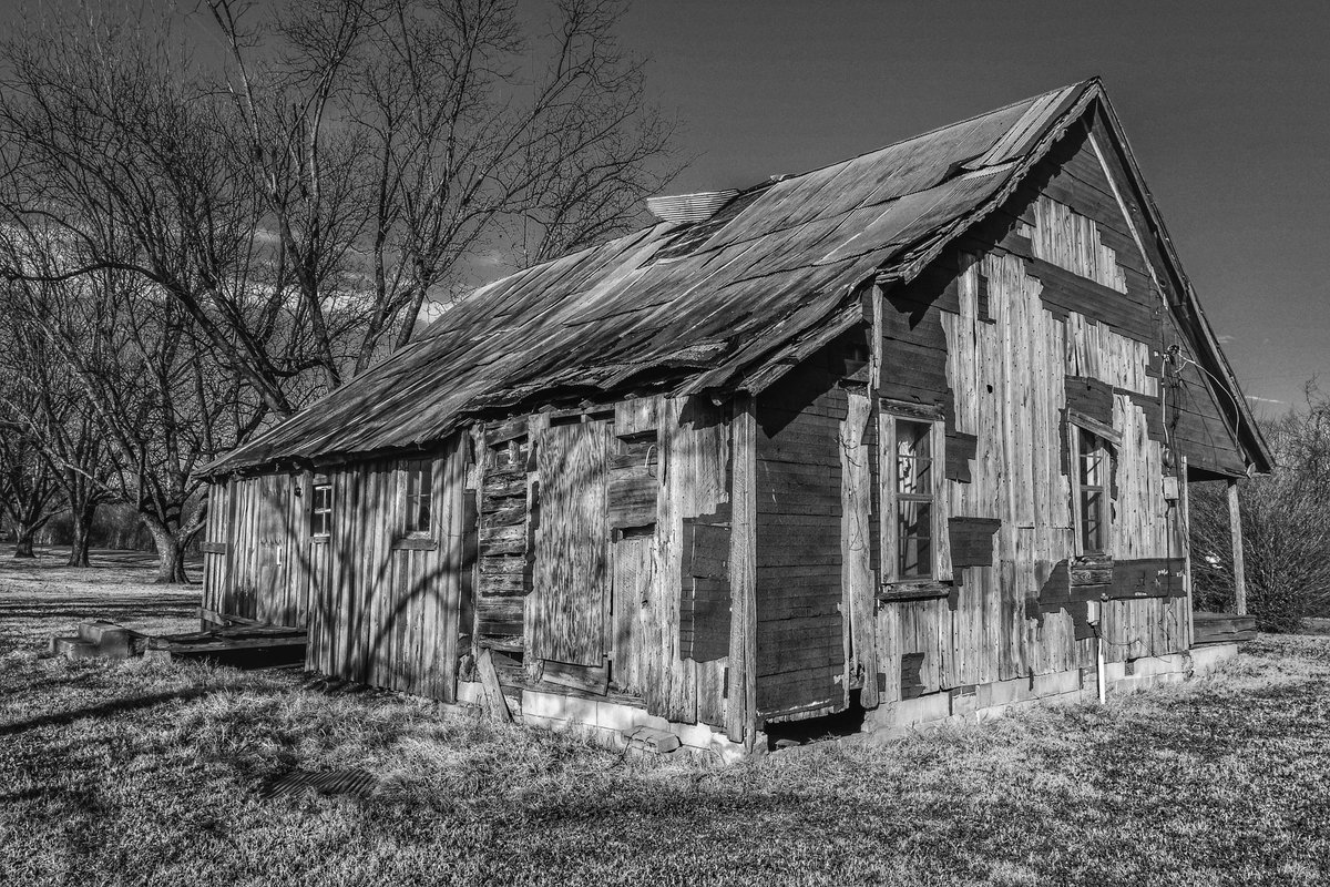 Old Barn, Mississippi. @visitms #ThePhotoHour #blackandwhitephotography