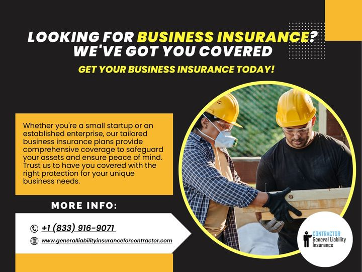 While the specific insurance needs of small and large businesses may differ. Get the best insurance quote online for free. Contact us at 833-916-9071 or visit our website at …alliabilityinsuranceforcontractor.com.

#Insurance 
#InsuranceCoverage 
#InsurancePolicies
#BusinessInsurance