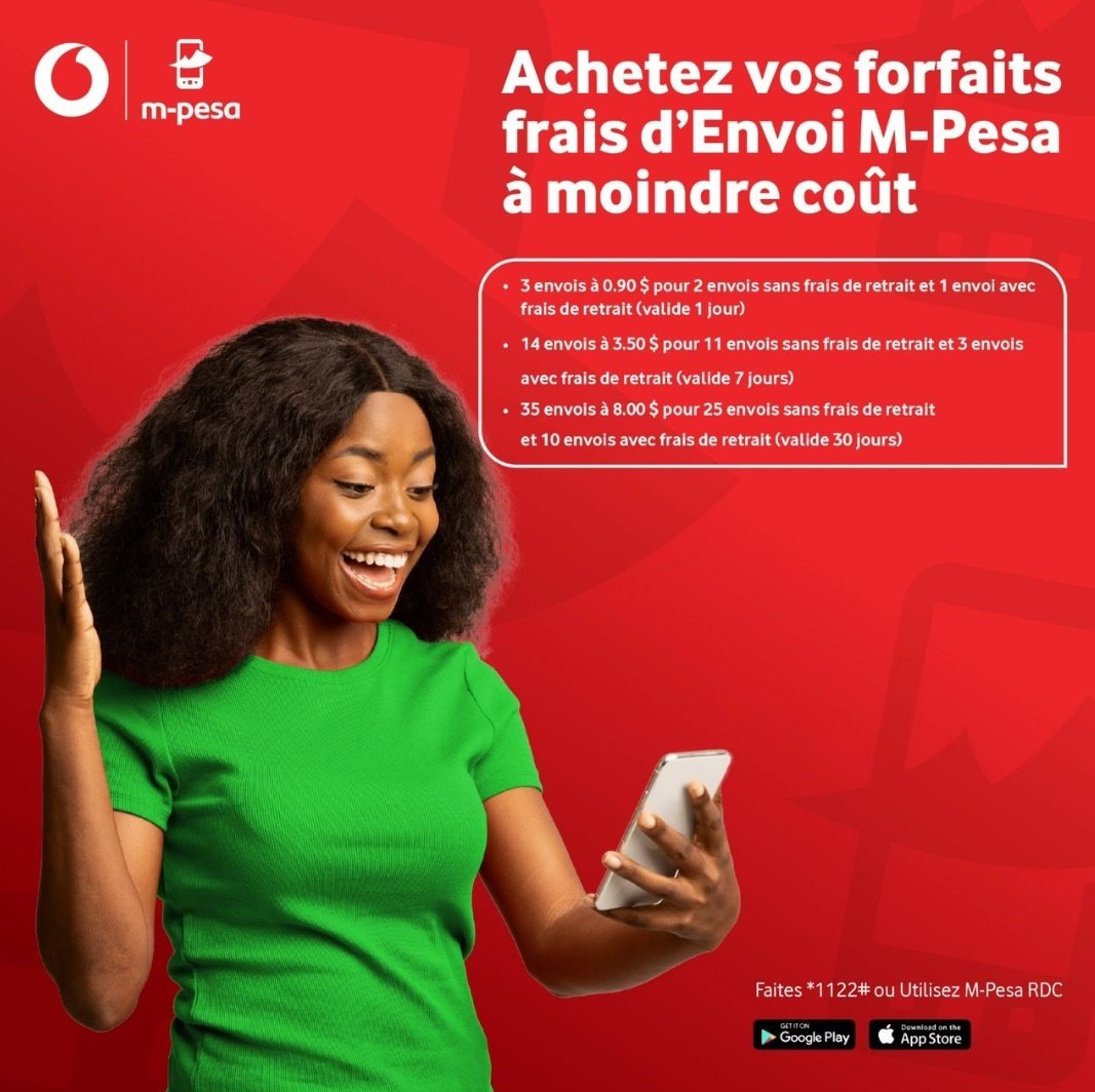 Vodacom Congo a récemment introduit la commercialisation de forfaits relatifs aux frais d'envoi via M-PESA, révélant ainsi implicitement l'importance des coûts imposés. Cette initiative soulève des questions, l'opérateur semblant vendre un produit dérivé de spéculations plutôt