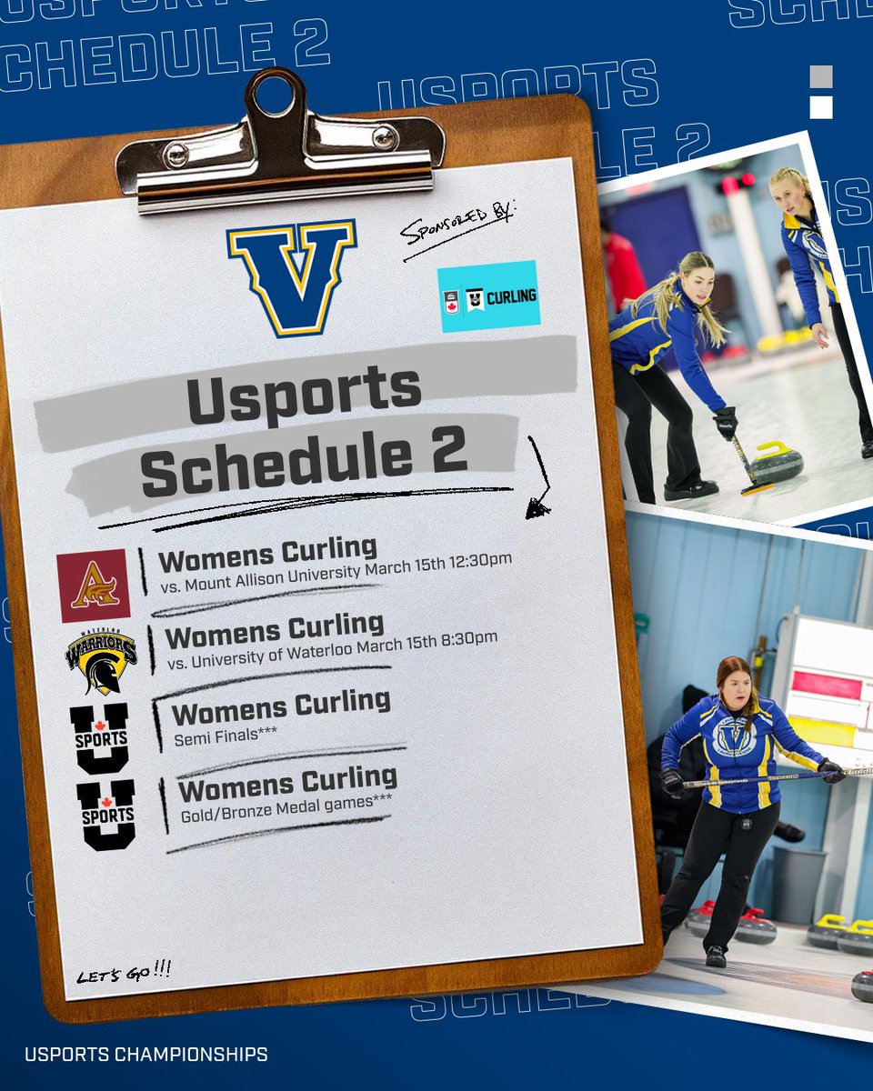 It’s the @USPORTSca curling national championships let’s cheer on our @LUCurling team!