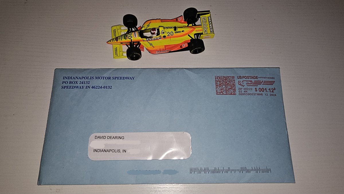 ddearing88's tweet photo. It's #BlueEnvelope SZN, boys and girls.
I need to be out at @IMS with my cooler ASAP. ##Indy500 #IsItMayYet https://t.co/hNv0QjjGRu