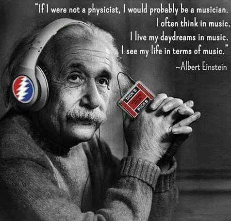 Happy Birthday, Albert Einstein! 'I live my daydreams in music. I see my life in terms of music.”