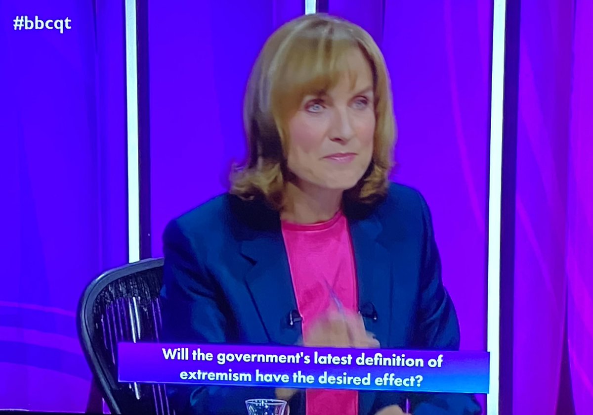 “I have to say that #FrankHester isn’t here to defend himself but he only exhibited murderous racism once… 
What?… why are you woke snowflake bastards LAUGHING AT ME?!?!”
#bbcqt @bbcquestiontime #QuestionTime #FionaBruce