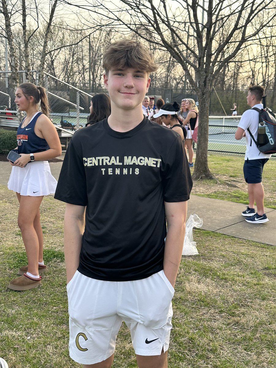 CMS Tiger Tennis (@cmstigertennis) on Twitter photo Evan LaRoy secures the 🧹 over <a href="/Blackman_Tennis/">Blackman High School Tennis</a> for the boys with an 8-1 win on court 5! Evan LaRoy secures the 🧹 over <a href="/Blackman_Tennis/">Blackman High School Tennis</a> for the boys with an 8-1 win on court 5!