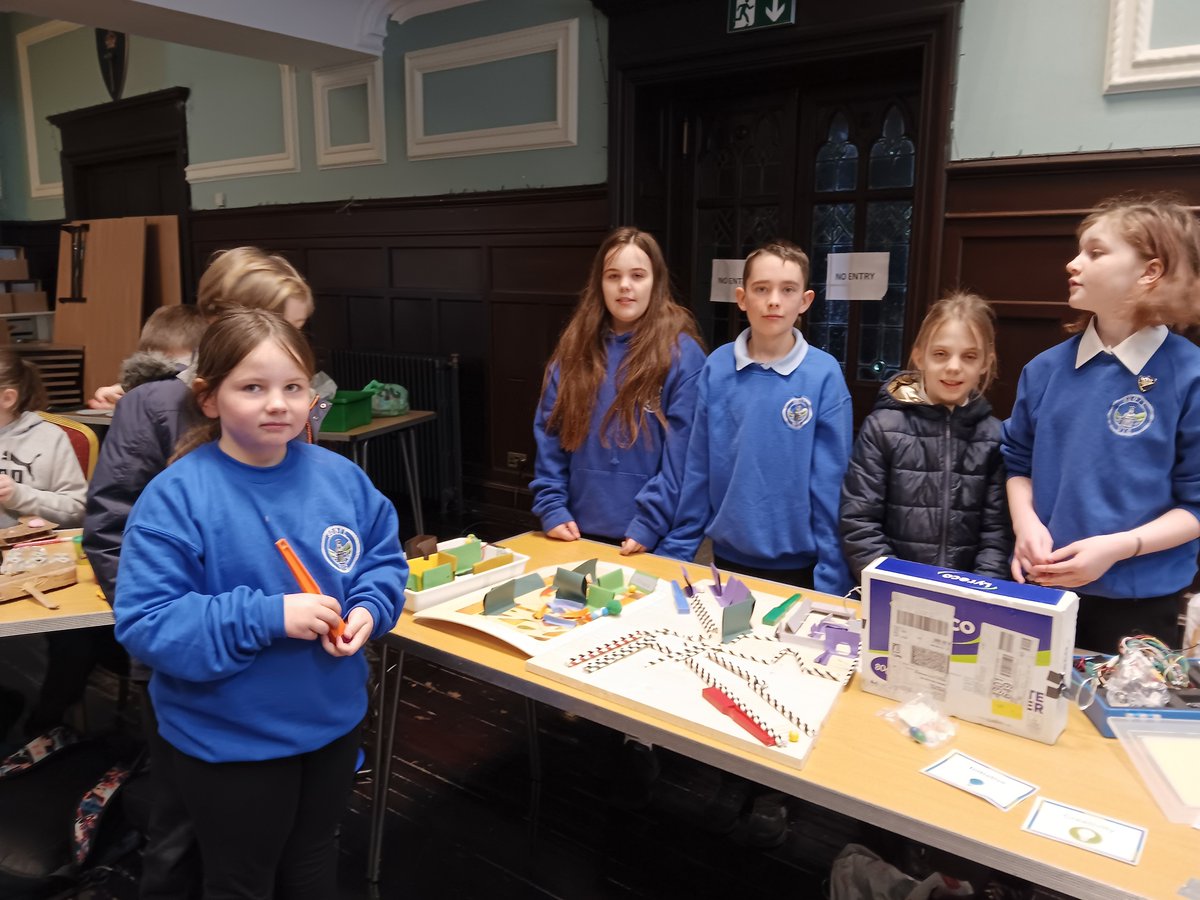 CNES_STEM's tweet photo. GM 4-7 pupils from Uig School at the Great Science Share for CNES Schools with fantastic presentations on different forms of energy, electricity and Marvellous Microbits. 👏👏💡🔍@uig_school @GreatSciShare @ScienceWeekUK https://t.co/RKpohAF73G