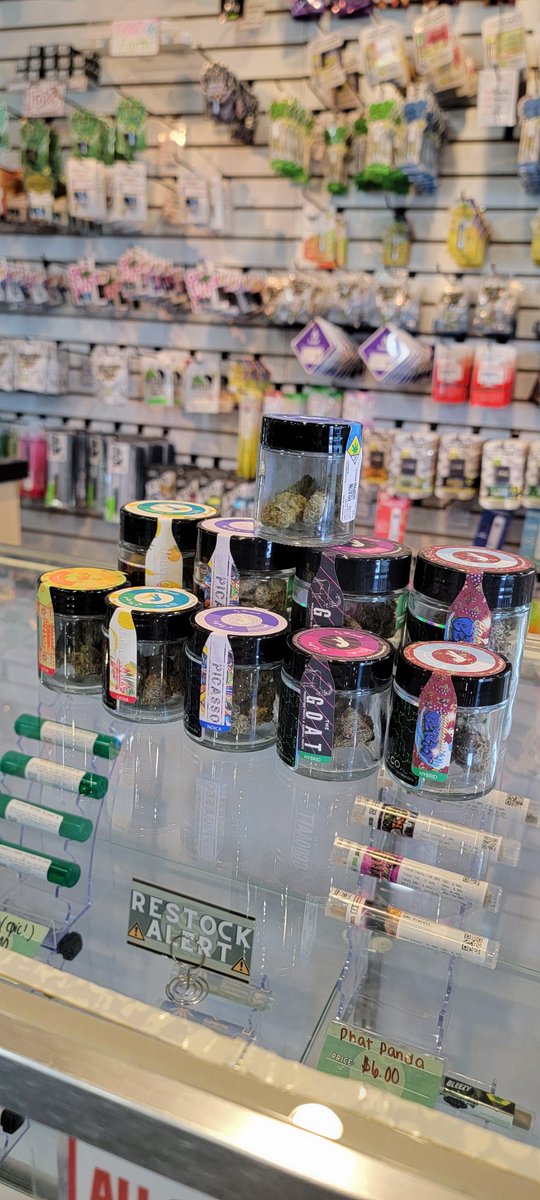 stickyson99's tweet photo. Exciting updates at Sticky's Pot Shop! 🌿 New arrivals on the horizon PLUS beloved classics returning! Get ready for brands like Fox Cannabis, Viking, FIRE, Indo, Indo Gold, Heavenly, and more! Elevate your experience with us. 📷 https://t.co/oftcolTyZj