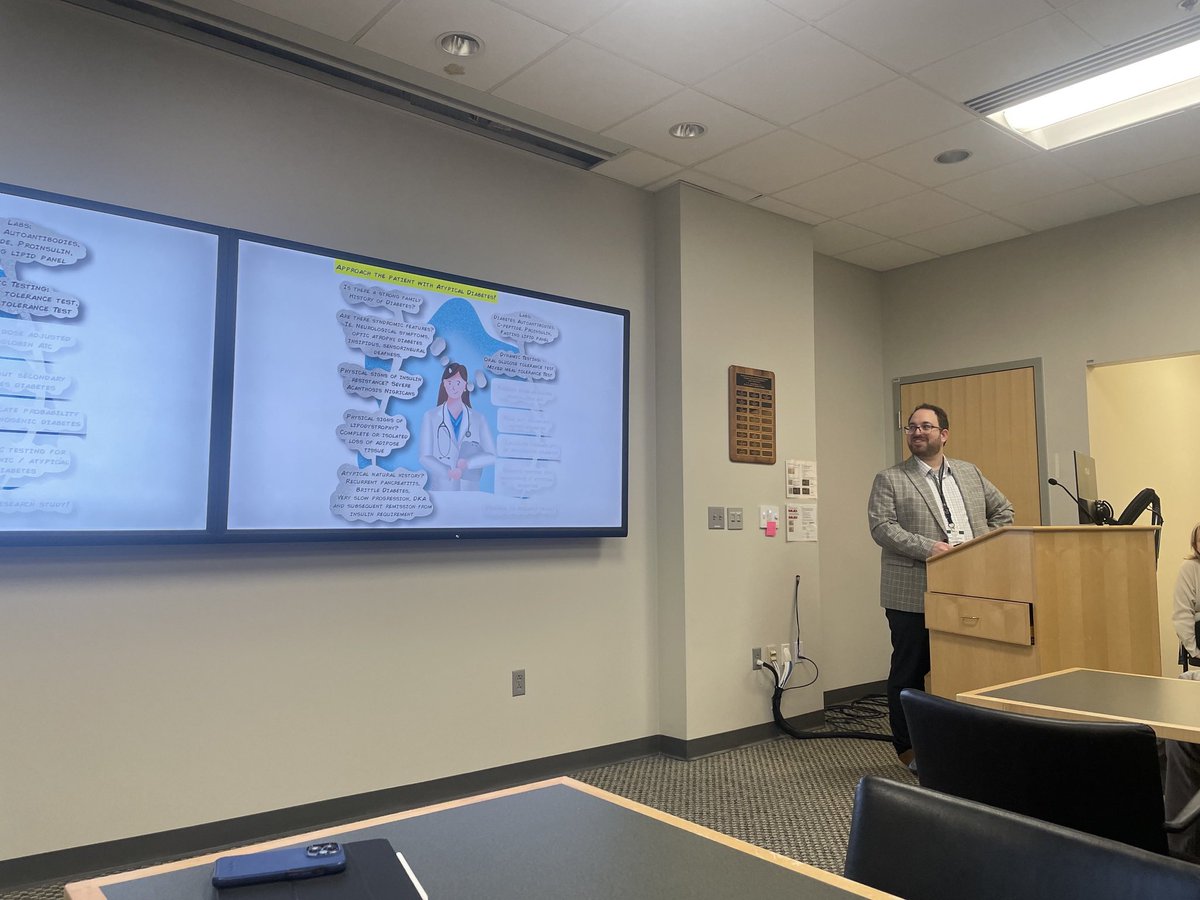 DiabetesNinja's tweet image. I had a great time sharing my thoughts on #AtypicalDiabetes at today’s #EMOD seminar @WashUEndo