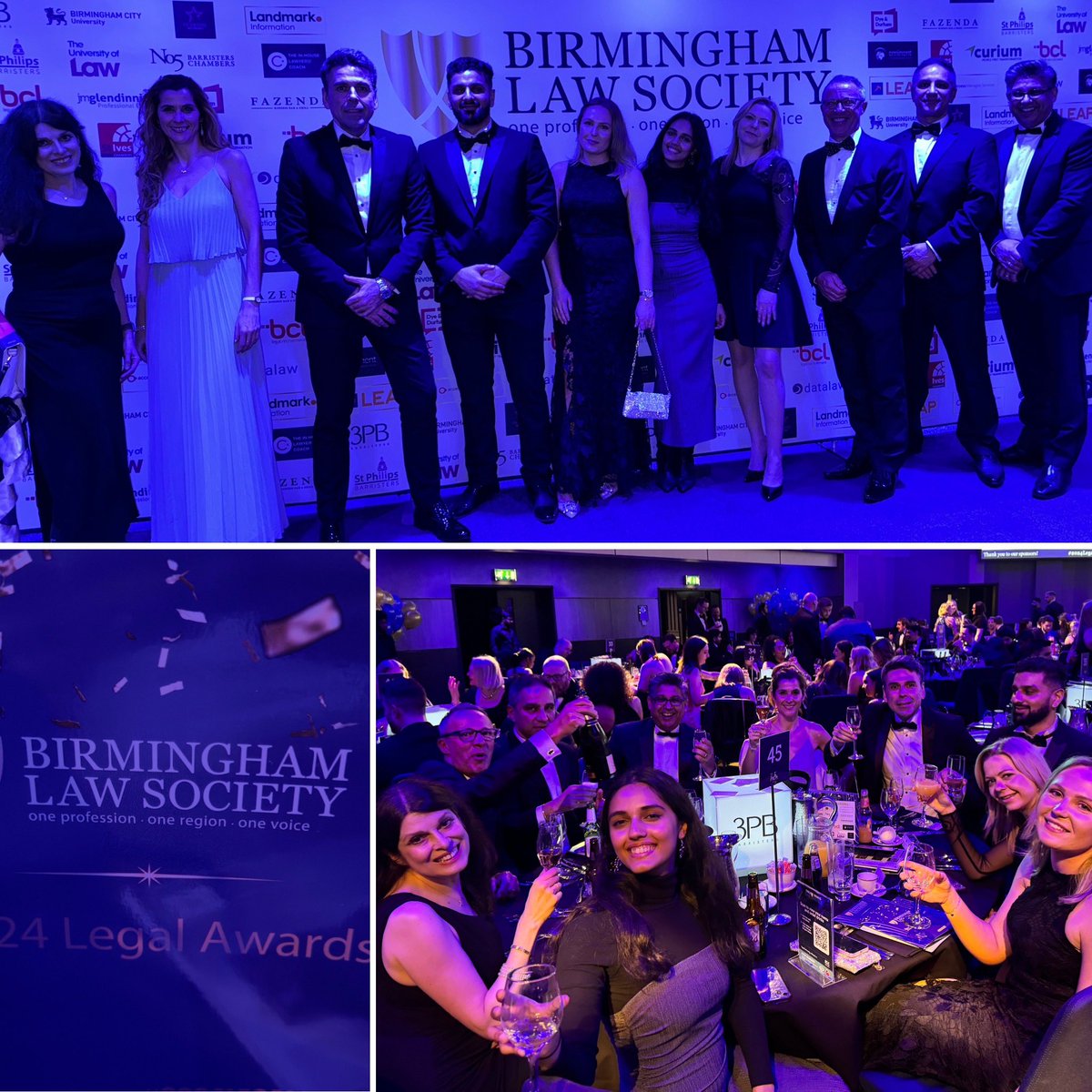 Great night at the Birmingham Law Society 2024 Legal Awards…. So good to catch up and reconnect with so many friends and colleagues… tmgroup (UK) ltd. Lawtech Software Group Verify 365® - AML & KYC Technology Photo: Rudi Kesic Raj Bains Gurpreet Bhatia DL Joanna Goodman…