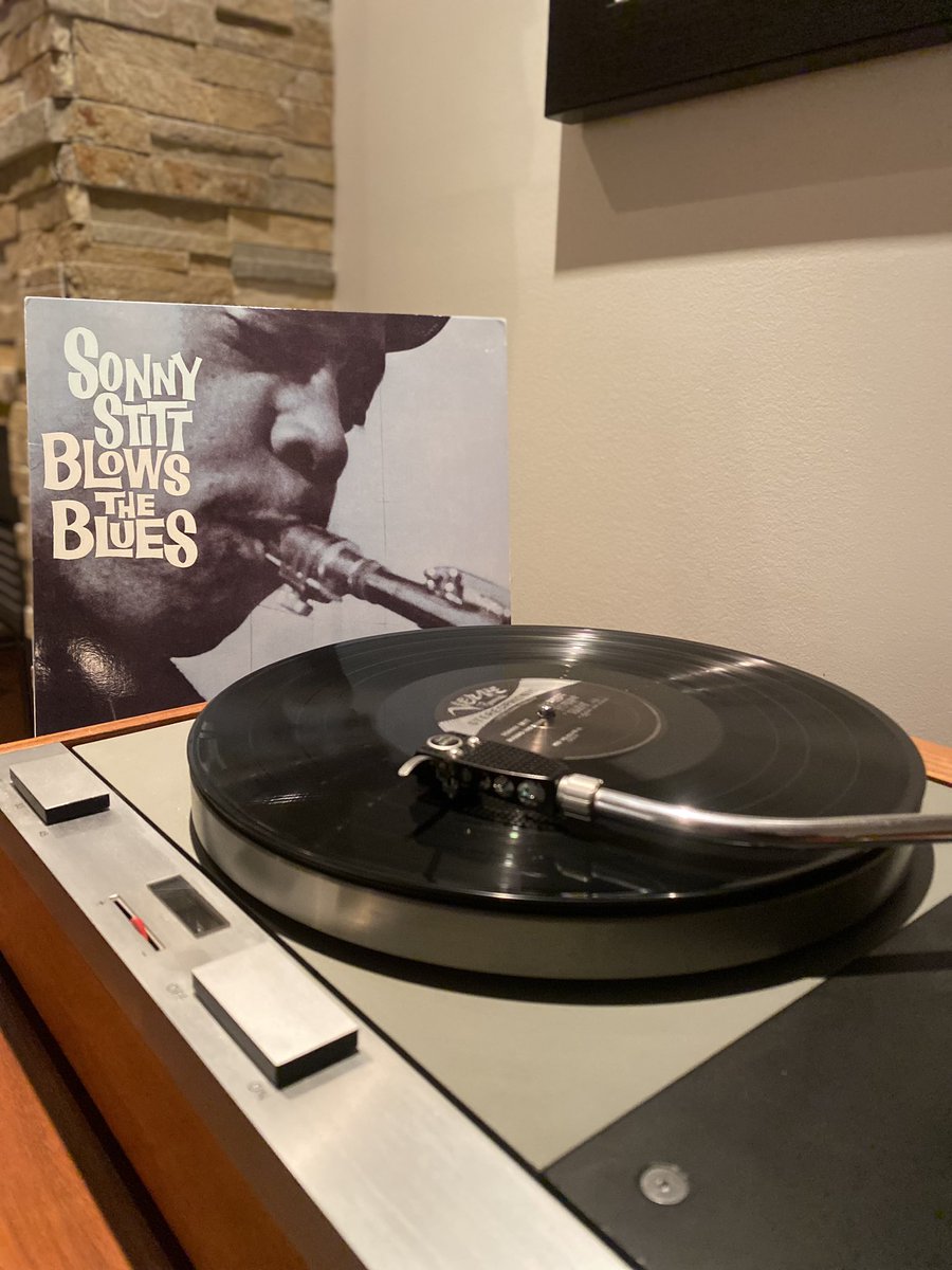 Spinning Sonny Stitt, Blows the blues. Continues to be one of my favourite and best sounding jazz albums. #vinylcollection