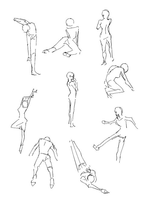 30秒ドローイングってこんなのしか描けないけどこれでいいのかな… 