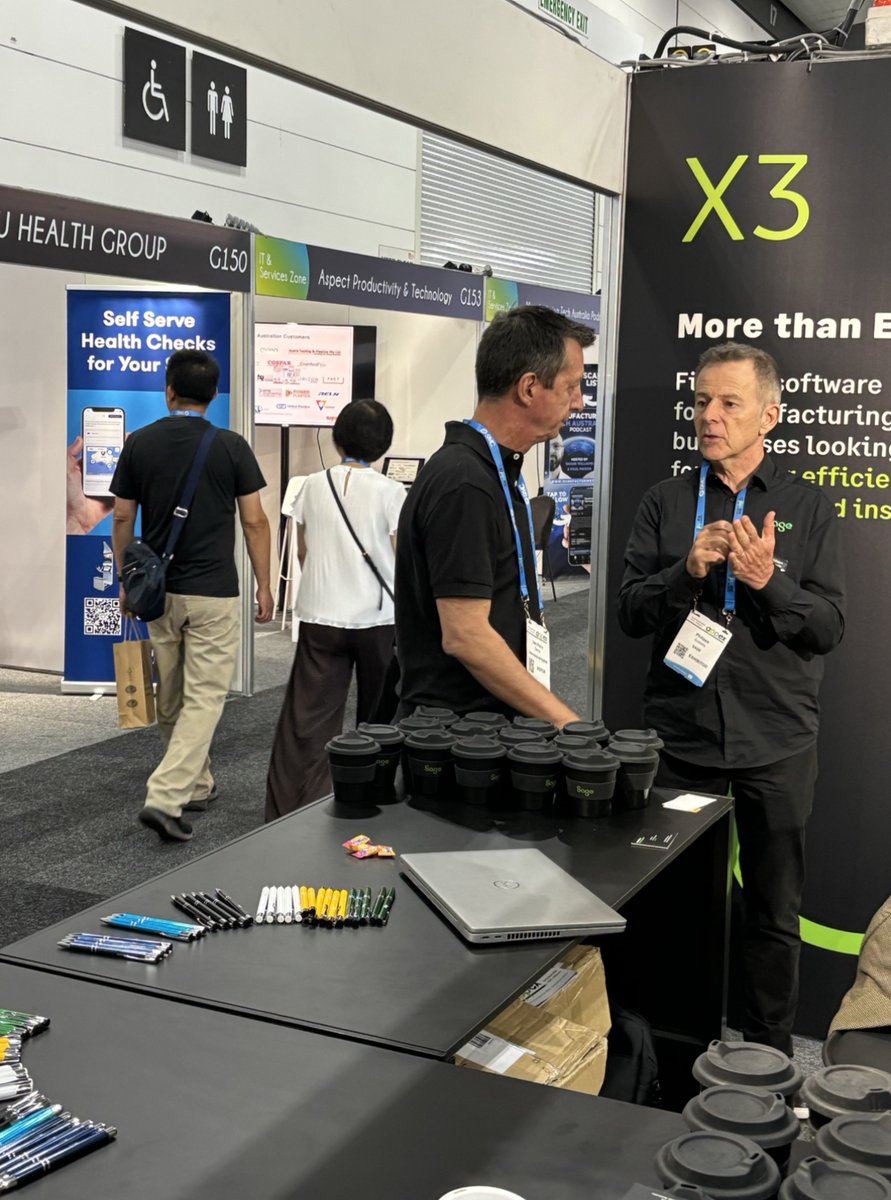 AptusLtd's tweet image. That's a wrap for APPEX Expo 2024!

Thanks to everyone we connected with, it was a great experience discussing process manufacturing insights. A special thanks to Sage for the collaboration at our booth - we couldn't have done it without you!

#APPEX #processing