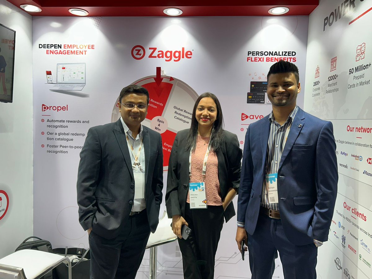 zaggleapp's tweet photo. It was an enriching experience at People Matters #TechHR Pulse Mumbai 2024.
Thank you to everyone who visited our booth. For the ones who couldn't, just send us a Hi at harmeet.arora@zaggle.in and we will connect with you.
.
.
#Zaggle #SaaS #Fintech #techhrpulse #HRLeaders https://t.co/yfVdYm4Gfy