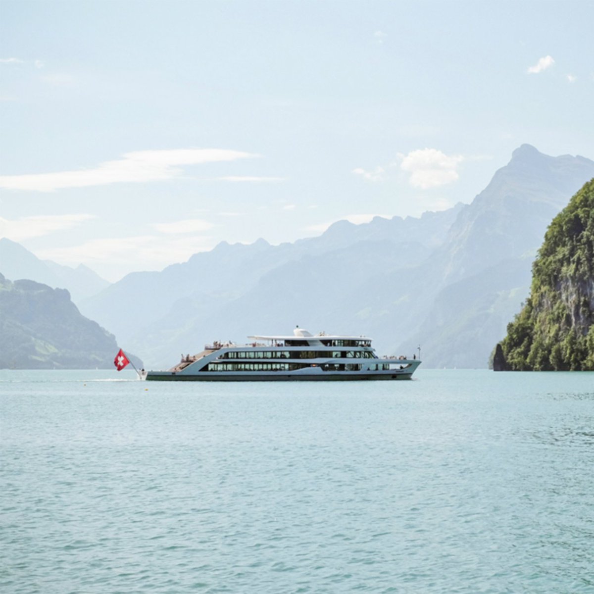 Say Ahoy to Summers! ⛵ #INeedSwitzerland #Switzerland #Europe #SwissSummer #Yacht #Boat