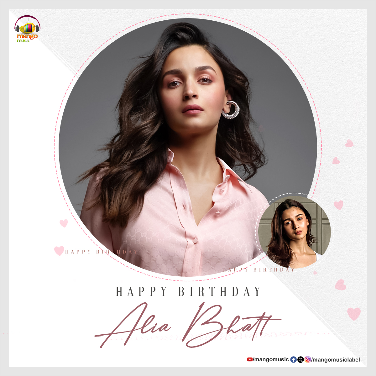 Join us in wishing the enchanting beauty #AliaBhatt a very Happy Birthday 🎉🎂🥳❤️

#HBDAliaBhatt #HappyBirthdayAliaBhatt #MangoMusic