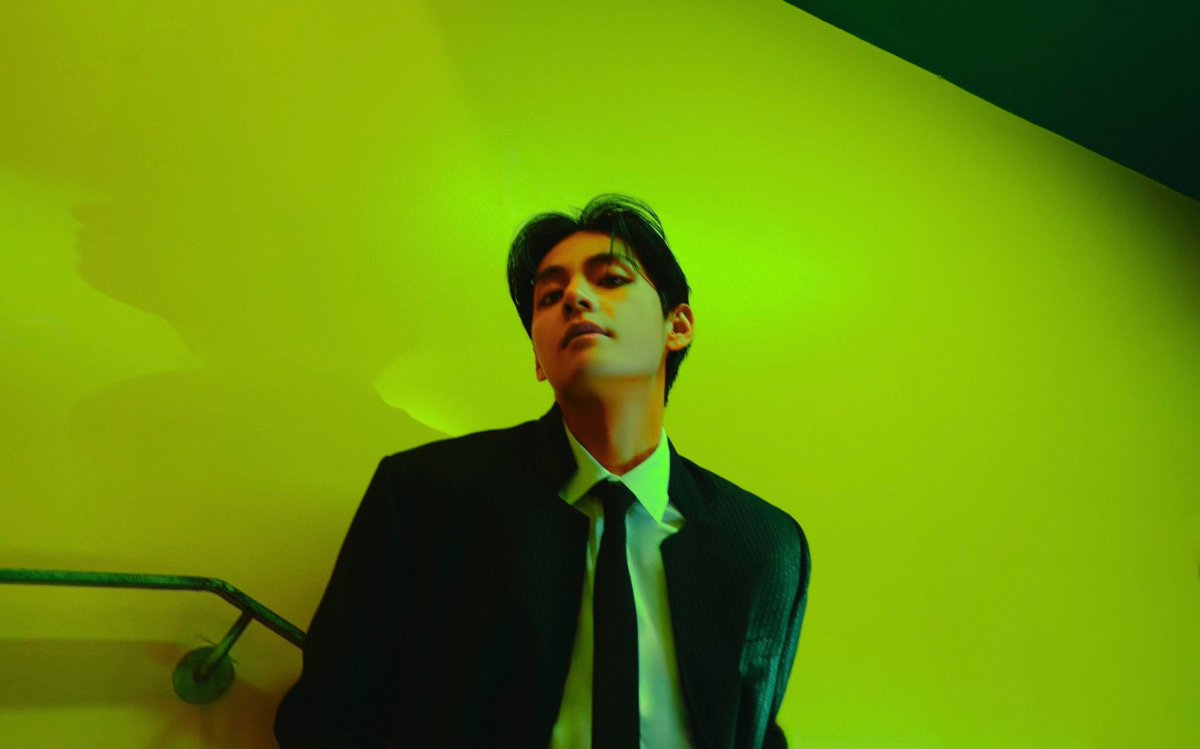 taeguide's tweet photo. [PHOTO] Kim Taehyung via Melon https://t.co/lgDNajNUQx