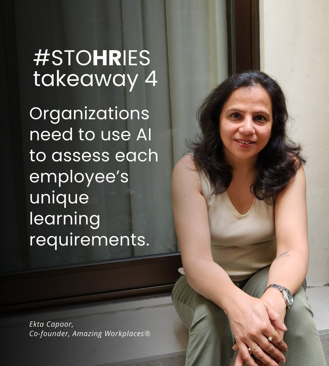 AI can help identify each learner's unique needs to enable organizations go beyond a one-size-fits-all approach and create a personalized learning journey for every participant.
#STOHRIES #HR #LearningAndDevelopment #PeopleManagement #AmazingWorkplaces #AI
