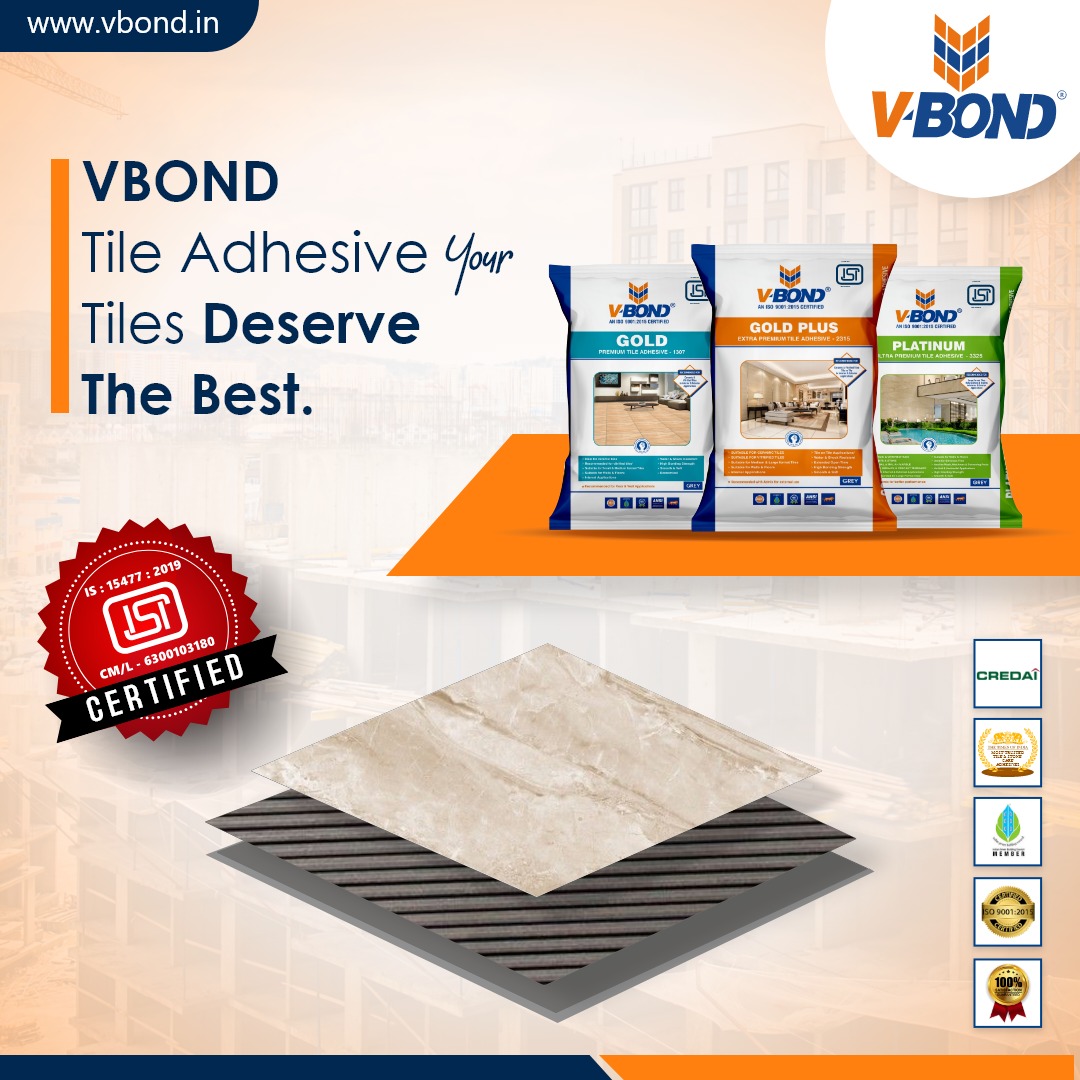 value_bond's tweet photo. Achieve perfection from floor to ceiling with VBond Tile Adhesive – where quality meets excellence. ✨#StrongBond #StyleAndStrength #VBondQuality #SayNoToMediocre #FlawlessFinish #UpgradeYourTiles #vbondmagic #tileadhesives #epoxygrouts #vbond https://t.co/Qp911oHWdn