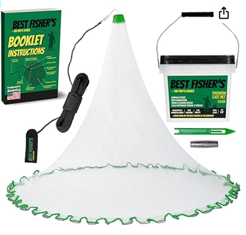 FishestaBlog's tweet photo. Maximize Your Catch: Choose the Right Mesh Size for Your Bait - Shrimp, Pinfish, Mullet, and More. 

Perfect Your Netting Game for Bigger, Better Results!

Visit here: https://t.co/fK2Rjk0Lgl  

#ad #castnet #fishing #pro #boxincluded https://t.co/WYhQSSAuyw