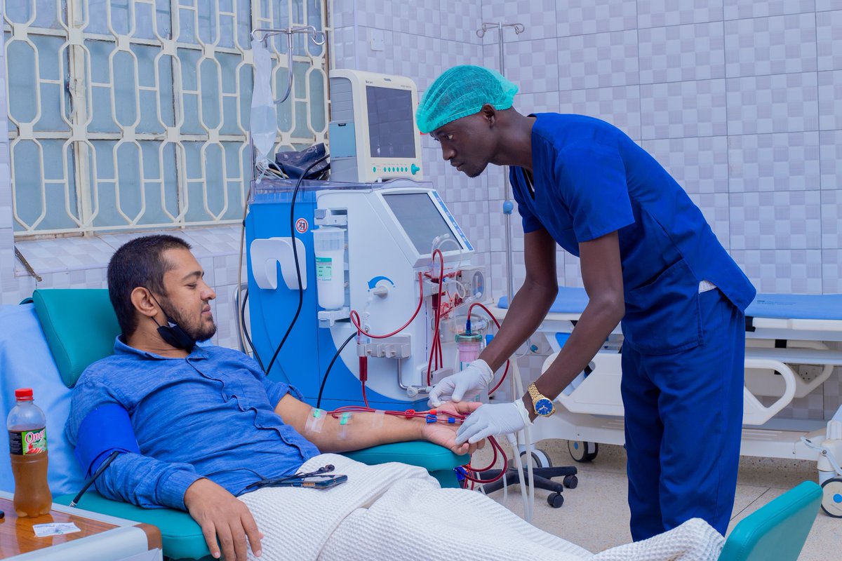 Consultation for dialysis services is available every Friday at our main branch with Dr. Joseph Ogavu starting at 9am. ☎️ 0703738022/0703007862 to book your appointment.