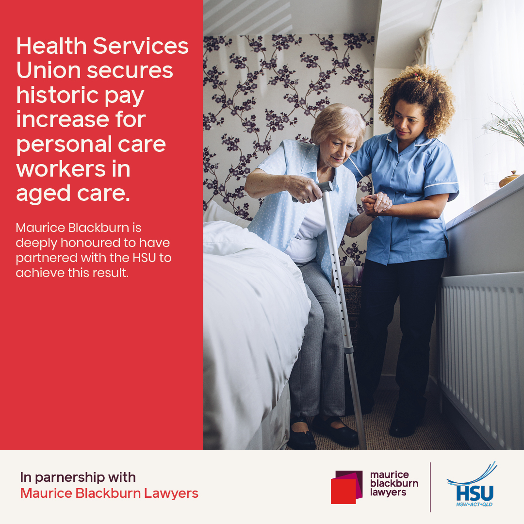 Today, the @fairwork_gov_au decided that personal care workers working in aged care will receive pay increases of up to 28.5%, depending on their classification. These pay increases have been awarded after a long and hard-fought battle led by the @HSUNational to ensure that aged…