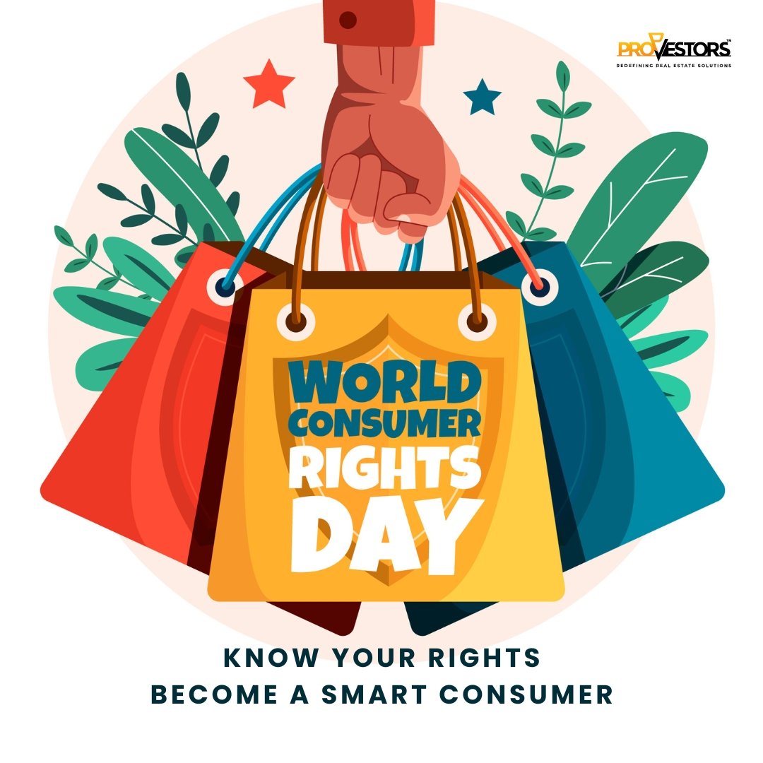 Empowering consumers, protecting rights, shaping fair economies. Happy World Consumer Rights Day! #WorldConsumerRightsDay #propvestors #Kolkata