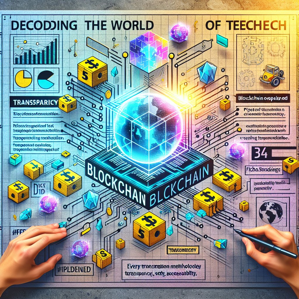 Decoding the world of tech, one term at a time! 🧩 Today's pick: 'Blockchain'. Imagine a digital ledger, where every transaction is recorded - transparent, secure and accessible to all. The future of transactions! #TechSimplified #BlockchainExplained #FridayTech #TrendingNow