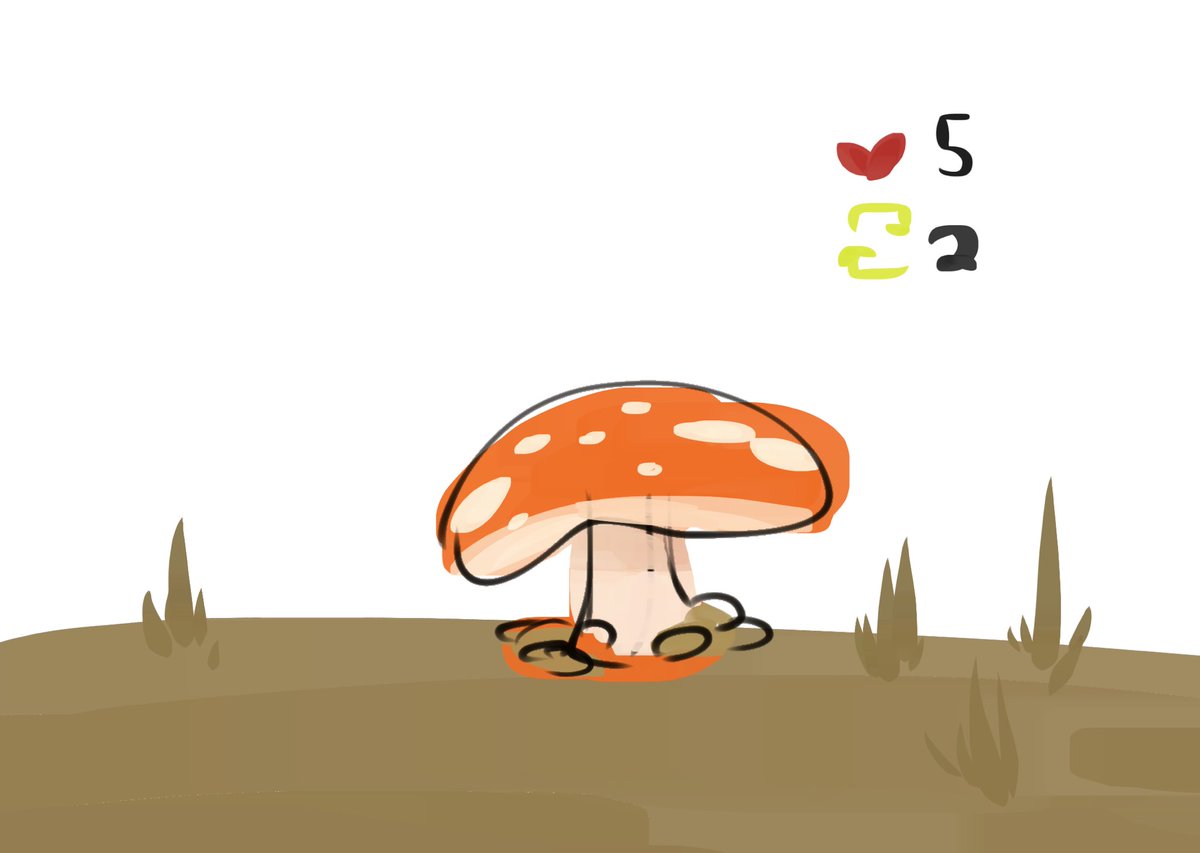 RunOvals_osc's tweet photo. You found a mushroom ! 
But rather bug https://t.co/2rMwbO2QCN