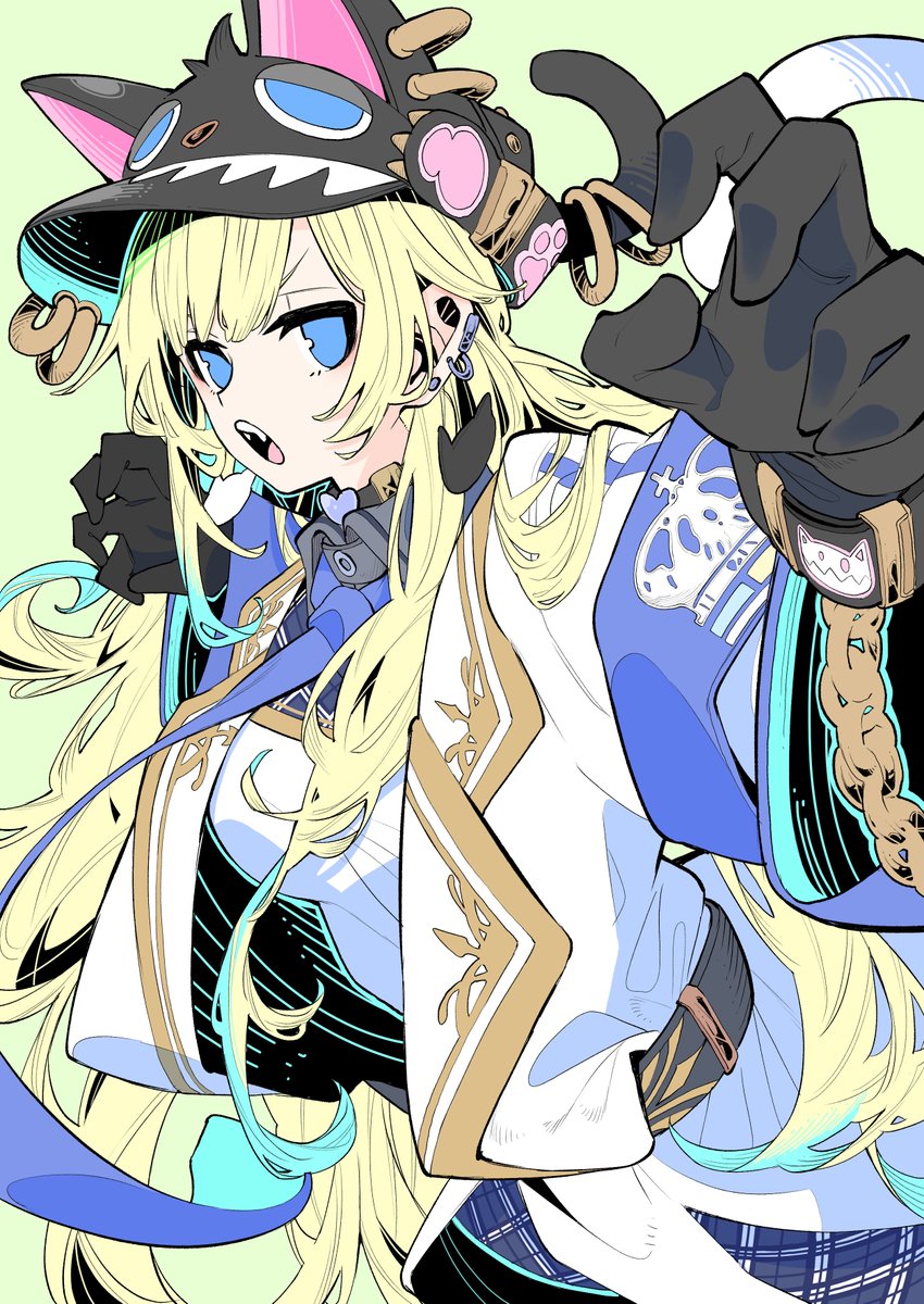 「Nya!!#えまぁーと 」|鉄坊やのイラスト