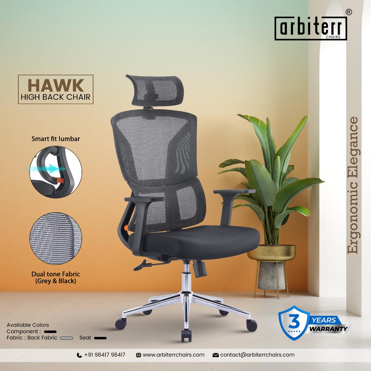 ChairsArbiterr's tweet photo. "The Hawk Chair revolutionized my workspace! 
#ARBITERR #ARBITERRCHAIRS #chairs #executive #officechair #premium #luxuryhomes #home #feelcomfortable #revolvingchairs #revolving  #bussiness #chairinindia #highbackchair #smoothcushion #furniture #officechairs #hawk #trending https://t.co/26k95MRMJs