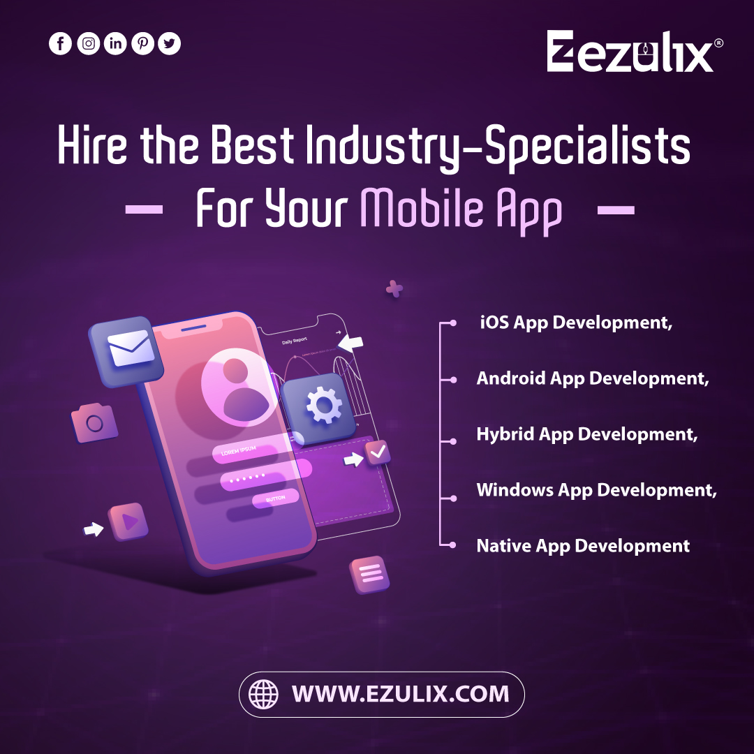 Hire the best industry specialists and watch your vision come to life. From innovative designs to seamless functionality, our team has you covered. Let's build something amazing together! 💼

#AppDevelopment #IndustryExperts #Innovation #iosappdevelopment #androidappdevelopment