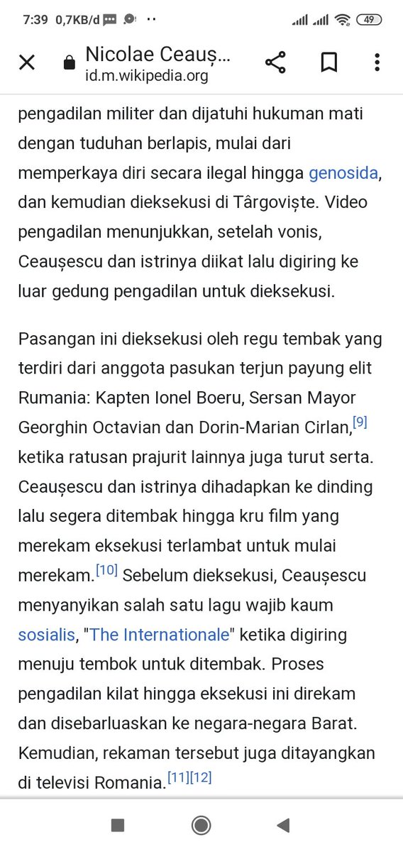 Semoga penguasa licik negeri ini mendapatkan hal yang sama seperti di Rumania... @tempodotco @kompascom @kumparan @geloraco @rmol_id