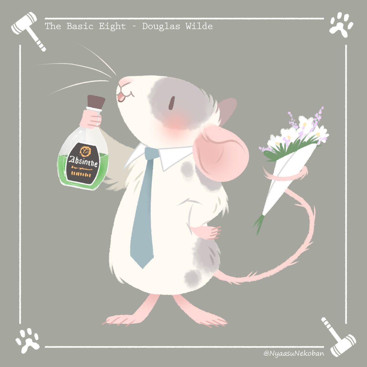 NyaasuNekoban's tweet photo. Mouse #4 - Douglas Wilde
#TheBasicEight🐁 https://t.co/rSZM3WvMot