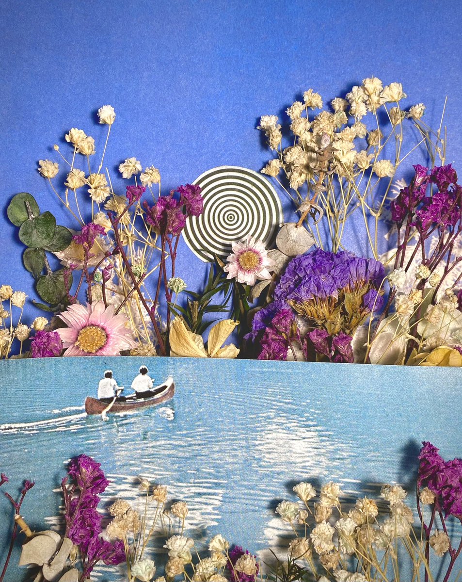 Paper &amp; pressed flowers