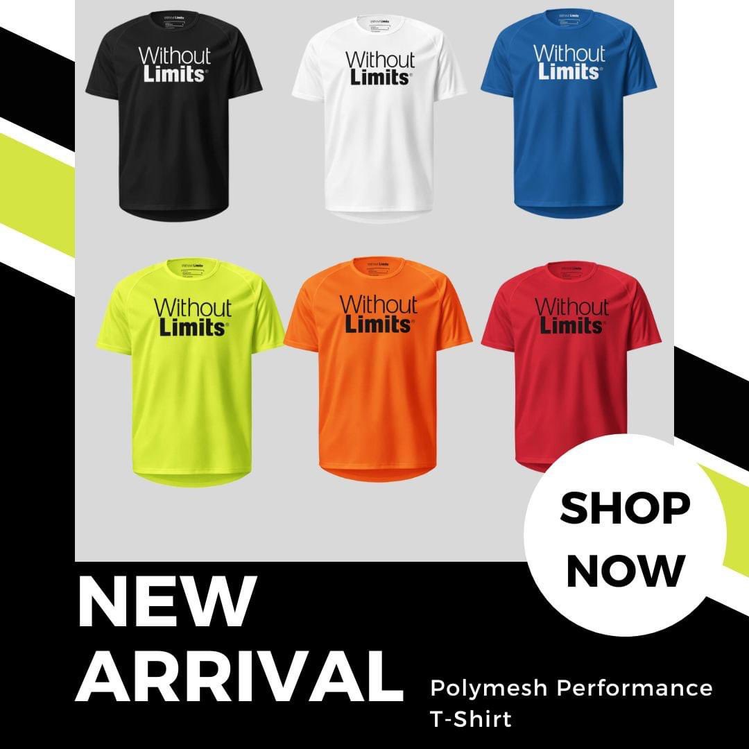 Made with 100% breathable polyester mesh, this unisex sports performance t-shirt provides optimal ventilation and comfort during intense workouts or long distance running.  Choose from your color!

Shop Now: runners-essentials.com/collections/ne…

 #iamwithoutlimits #embracethechallenge #dowork